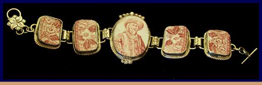 China Ware Buffalo Bill Bracelet