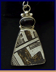 Indian Pottery Pendant