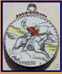 China Ware Pony Express Pendant